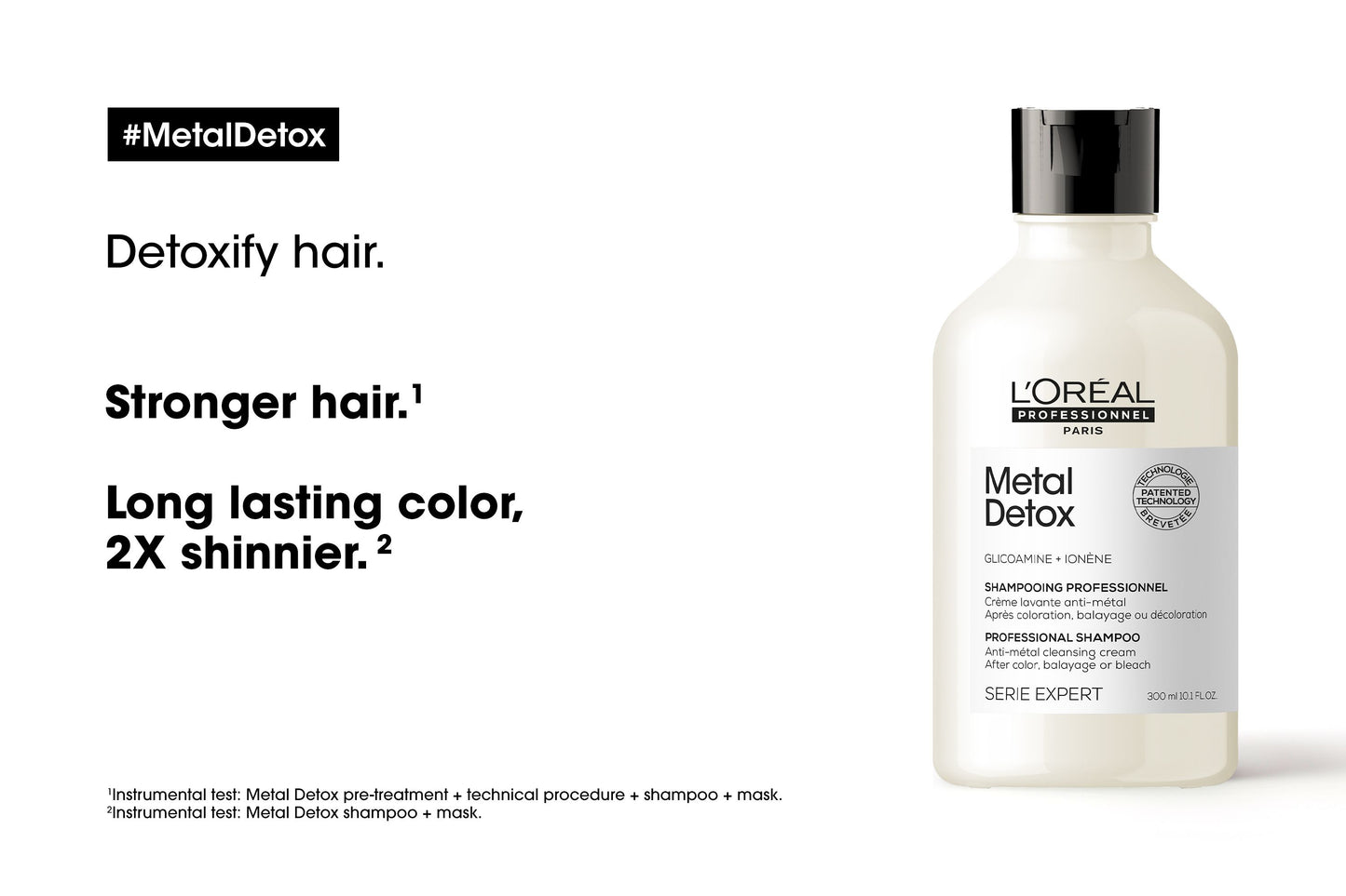 Loreal Pro Metal Detox Shampoo 500ml