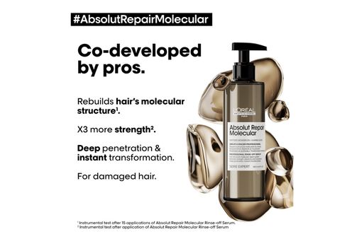 Loreal Absolut Repair Molecular Rinse-off Serum 250ml