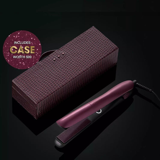 GHD Gold Hair Straightener in Cherry Chic