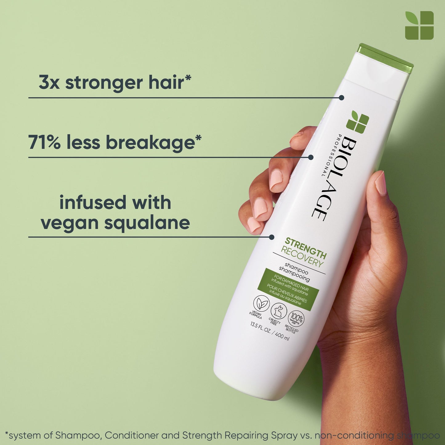 Biolage Strength Recovery Shampoo 400Ml