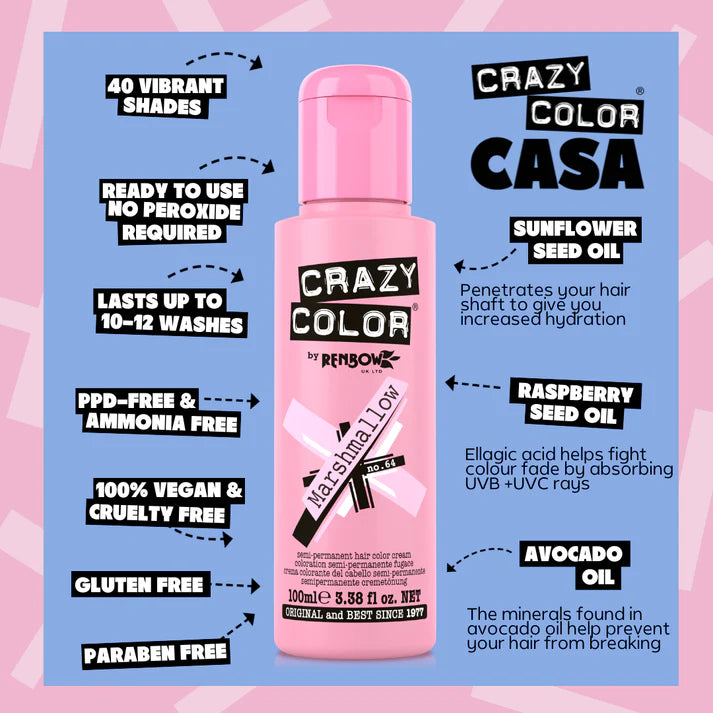 Crazy Color Marshmallow 100ml
