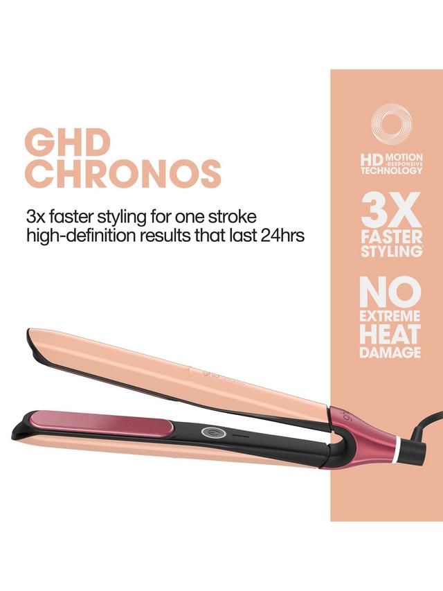 Jelly Chronos GHD Hair Straightener Sunkissed Peach