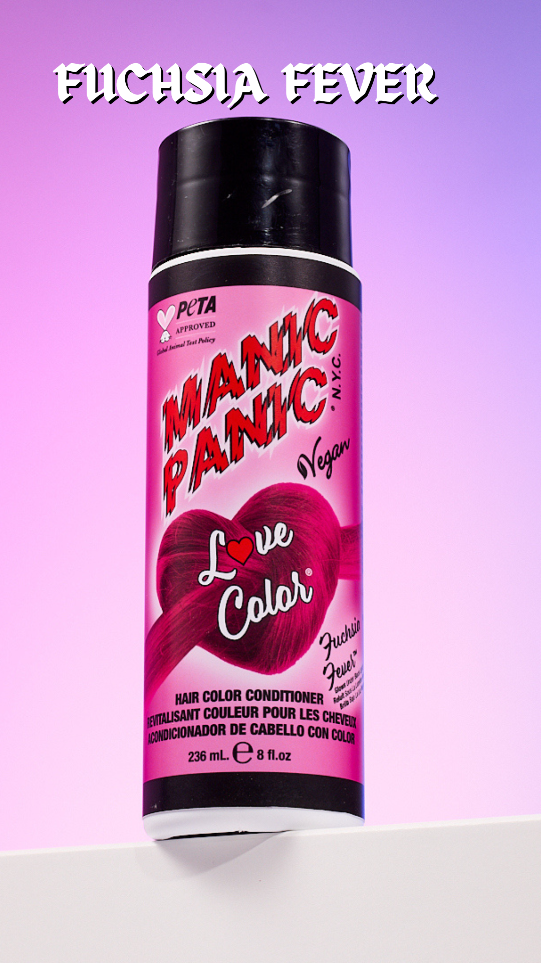 Manic Panic Love Color Conditioner Fuschia Fever 236ml