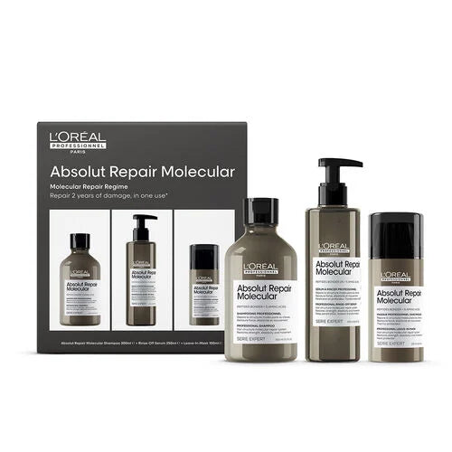Loreal Absolut Repair Molecular Trio Holiday Gift Pack