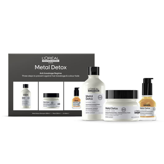 Loreal Metal Detox Trio Holiday Gift Pack