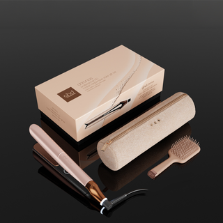 GHD Chronos Hair Straightener Gift Set in Cashmere Beige