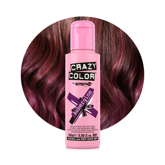 Crazy Color Aubergine 100ml