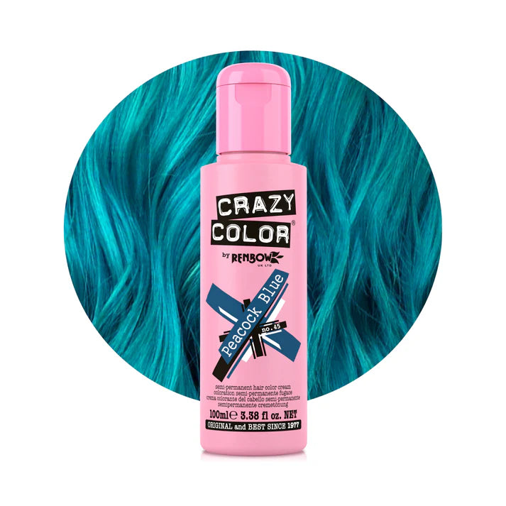 Crazy Color Peacock Blue 100ml