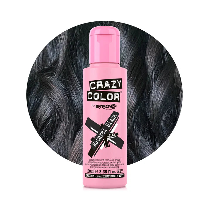 Crazy Color Natural Black 100ml