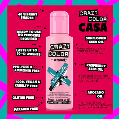 Crazy Color Blue Jade 100ml