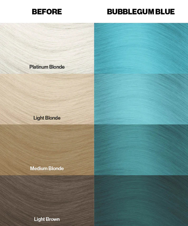 Crazy Color Bubblegum Blue 100ml