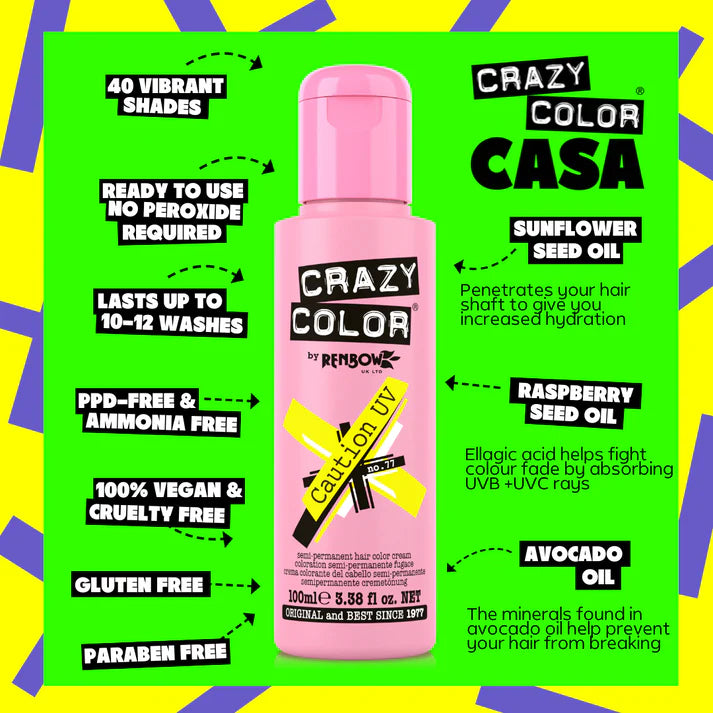 Crazy Color Caution UV 100ml