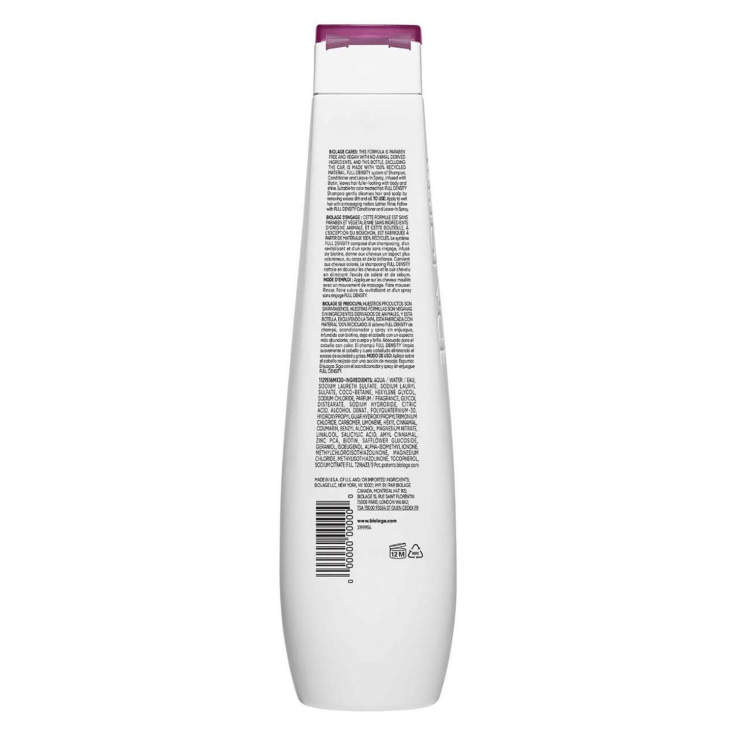 Bio Full Density Shampoo 400Ml