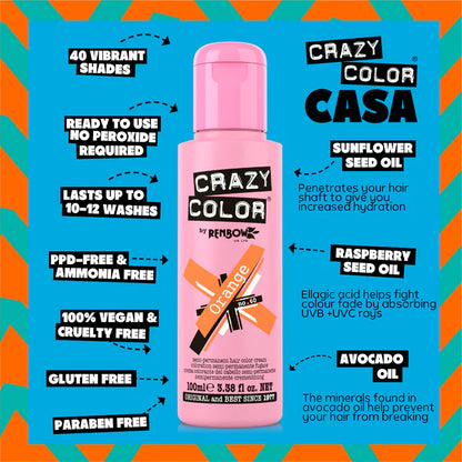 Crazy Color Orange 100ml