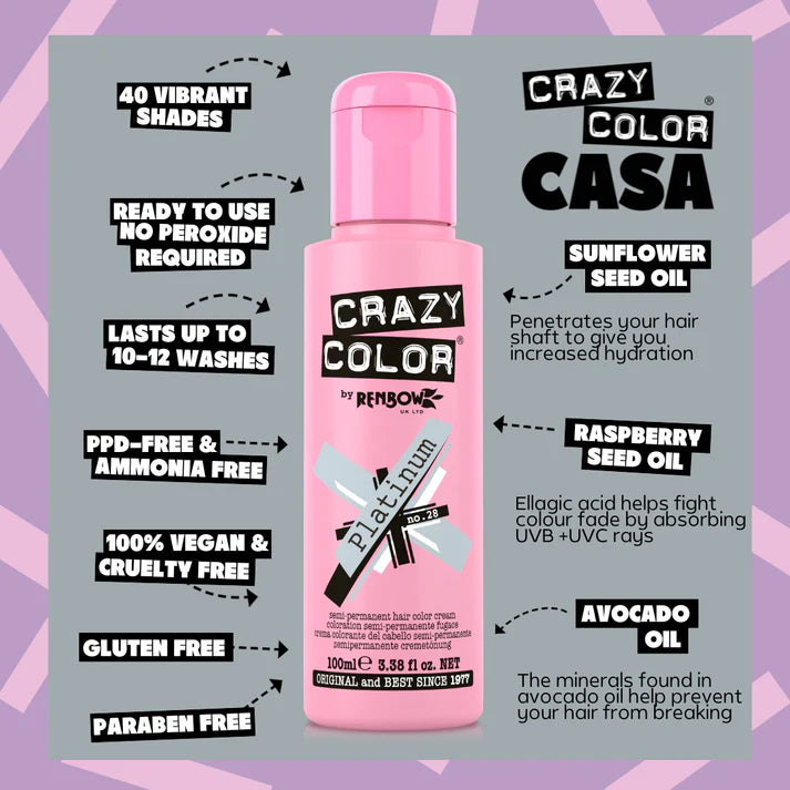 Crazy Color Platinum 100ml